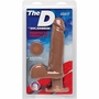 The D - Perfect D Vibrating 8" - Caramel, Doc Johnson