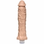The Naturals Heavy Veined Dong Twist Bottom - White, Doc Johnson