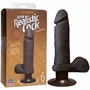 The Realistic Cock Ur3 Vibrating 6 Inch - Black, Doc Johnson