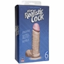 The Realistic Cocks 6 Inch - White, Doc Johnson