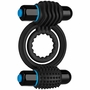 Optimale Vibrating Double C Ring - Black, Doc Johnson
