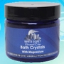 Bath Crystals with Magnesium Sample Size, 2 oz, White Egret Personal Care