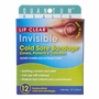 Lip Clear Invisible Cold Sore Bandage, 12 Bandages, Quantum Health