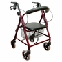 Rollators, Junior Size, Low Seat, Metallic Burgundy, Karman