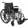 KN-920 20 Inch Seat, Heavy Duty Wheelchair with Removable Armrest & Adjustable Seat Height, Karman