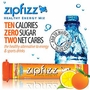 Zipfizz Healthy Energy Drink Mix Orange Soda, 30 Tubes