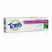 Buy discount Fluoride-Free Antiplaque & Whitening Toothpaste - Peppermint, 5.5 oz, Tom's of Maine at Giftespot.com!