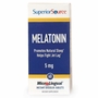 Melatonin 5 mg (with Camomile 1 mg), 60 Instant Dissolve Tablets, Superior Source