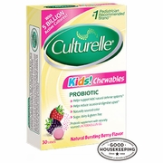Buy discount Culturelle Kids Chewables Probiotic, Natural Berry Flavor, 30 Tablets, i-Health, Inc. at Giftespot.com!