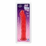 Jelly Jewels - Dong With Suction Cup - Red, Doc Johnson