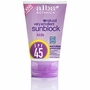 Kids Sunblock / Sunscreen SPF 45, 4 oz, Alba Botanica
