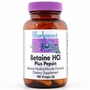 Betaine HCl Plus Pepsin, 180 Vcaps, Bluebonnet Nutrition