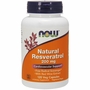 Natural Resveratrol 200 mg, Value Size, 120 Vegetarian Capsules, NOW Foods