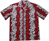 Panel Lei Men Hawaiian Shirt Panel Lei Men Hawaiian Shirt