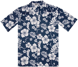 Hanalei Hibiscus Men Hawaiian Shirt Hanalei Hibiscus Men Hawaiian Shirt