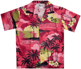 Cool Sunset Boys Hawaiian Shirts Cool Sunset Boys Hawaiian Shirts