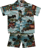 Aloha Cafe Boys Cabana Set Aloha Cafe Boys Cabana Set