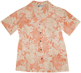 Makiki Women Hawaiian Shirt Makiki Women Hawaiian Shirt