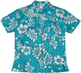 Neon Paradise Women Hawaiian Shirt Neon Paradise Women Hawaiian Shirt