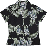 Fern Rainforest Women Hawaiian Shirts Fern Rainforest Women Hawaiian Shirts