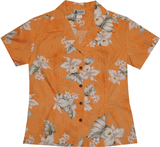 Hawaiian Orchids Women Hawaiian Shirt Hawaiian Orchids Women Hawaiian Shirt