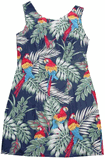 Parrot Scene Women Hawaiian Dresses Parrot Scene Women Hawaiian Dresses