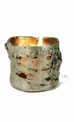 Birch Bark Tea Lights