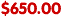 $650.00