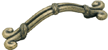 AMEROCK - 3" BRS Cyprus Knot Pull AMEROCK - 3" BRS Cyprus Knot Pull