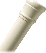 Zenith - TwistTight White Adjustable Tension Rod Zenith - TwistTight White Adjustable Tension Rod