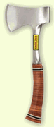Estwig - Sportsman's Axe With Leather Grip And Sheath Estwig - Sportsman's Axe With Leather Grip And Sheath