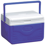 Coleman - 5 QT Blue Flip Lid Cooler Coleman - 5 QT Blue Flip Lid Cooler
