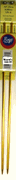 Wrights Boye - 1 PR 14" Aluminum Knitting Needles - Size: US 6 (4 mm) Wrights Boye - 1 PR 14" Aluminum Knitting Needles - Size: US 6 (4 mm)