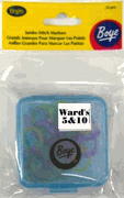 Wrights Boye - Jumbo Stitch Markers - Fits Needles to Size US 15 Wrights Boye - Jumbo Stitch Markers - Fits Needles to Size US 15