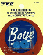 Wrights Boye - Point Protectors For Sizes 8-15 (5mm-10mm) Wrights Boye - Point Protectors For Sizes 8-15 (5mm-10mm)