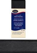 Wrights Bias Hem Facing 2-1/2 yards - Black Wrights Bias Hem Facing 2-1/2 yards - Black