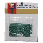 Brite Star - 50 CT 2.5" Green Metal Wire Ornament Hooks Brite Star - 50 CT 2.5" Green Metal Wire Ornament Hooks