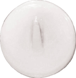 Emerald - 2 PC White Magnetic Wreath Hanger For Doors Or Glass (1 Hanger) Emerald - 2 PC White Magnetic Wreath Hanger For Doors Or Glass (1 Hanger)