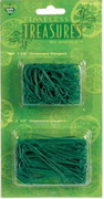 Timeless Treasures - 150 PK Green Ornament Hooks Timeless Treasures - 150 PK Green Ornament Hooks