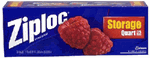 Ziploc - 25 Count 1 QT Storage Bag Ziploc - 25 Count 1 QT Storage Bag