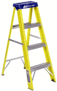 Louisville - 4' Fiberglass Type I Stepladder - 250 LB Duty Rating Louisville - 4' Fiberglass Type I Stepladder - 250 LB Duty Rating
