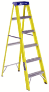 Louisville - 6' Fiberglass Type I Step Ladder - 250 LB Duty Rating Louisville - 6' Fiberglass Type I Step Ladder - 250 LB Duty Rating