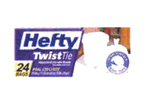 Hefty 24 CT 8 Gallon Medium Plastic Trash Hefty 24 CT 8 Gallon Medium Plastic Trash