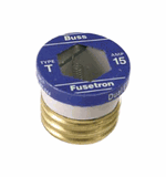 Bussmann - 2 PK 15A Type T Plug Fuse Bussmann - 2 PK 15A Type T Plug Fuse