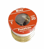 Bussmann - 2 PK 20A Type T Plug Fuse Bussmann - 2 PK 20A Type T Plug Fuse