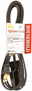 Roaster / Broiler 6' Black 16/2 HPN Appliance Cord Roaster / Broiler 6' Black 16/2 HPN Appliance Cord