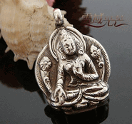 White Tara Buddha Pendant - Sold Out White Tara Buddha Pendant - Sold Out