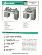 Parts List & Instructions For 10" & 11" Powermatic Lathes Parts List & Instructions For 10" & 11" Powermatic Lathes