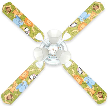 Out of Stock Jungle Animals Baby Ceiling Fan with Lights