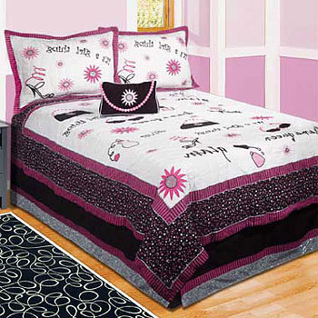 It's A Girl Thing! 4 Piece Twin Bedding Set by ZZ Baby